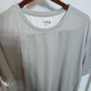 MTA SPORT Men's Performance Wear Fast-Dri Shirt, Stretch - Gray